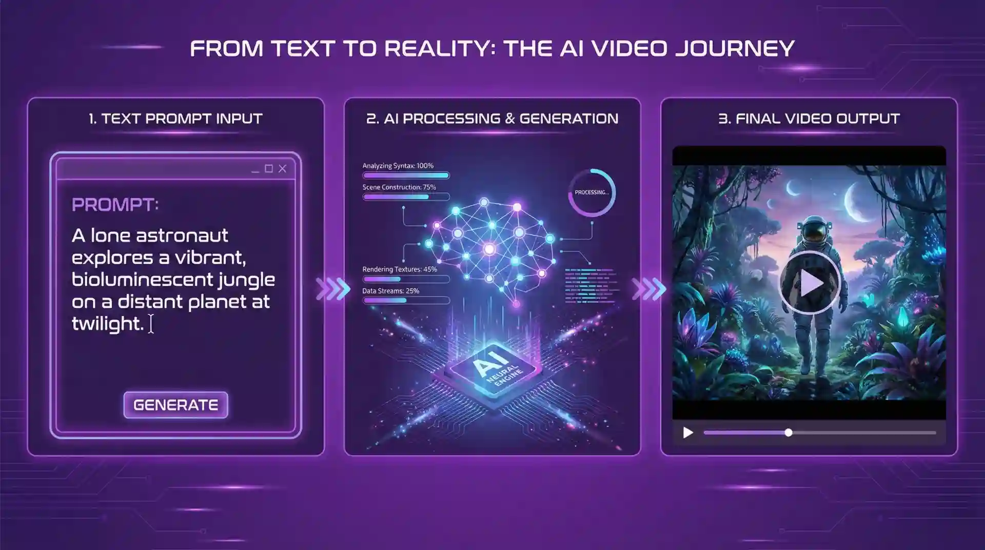 First AI Video Prompt Example