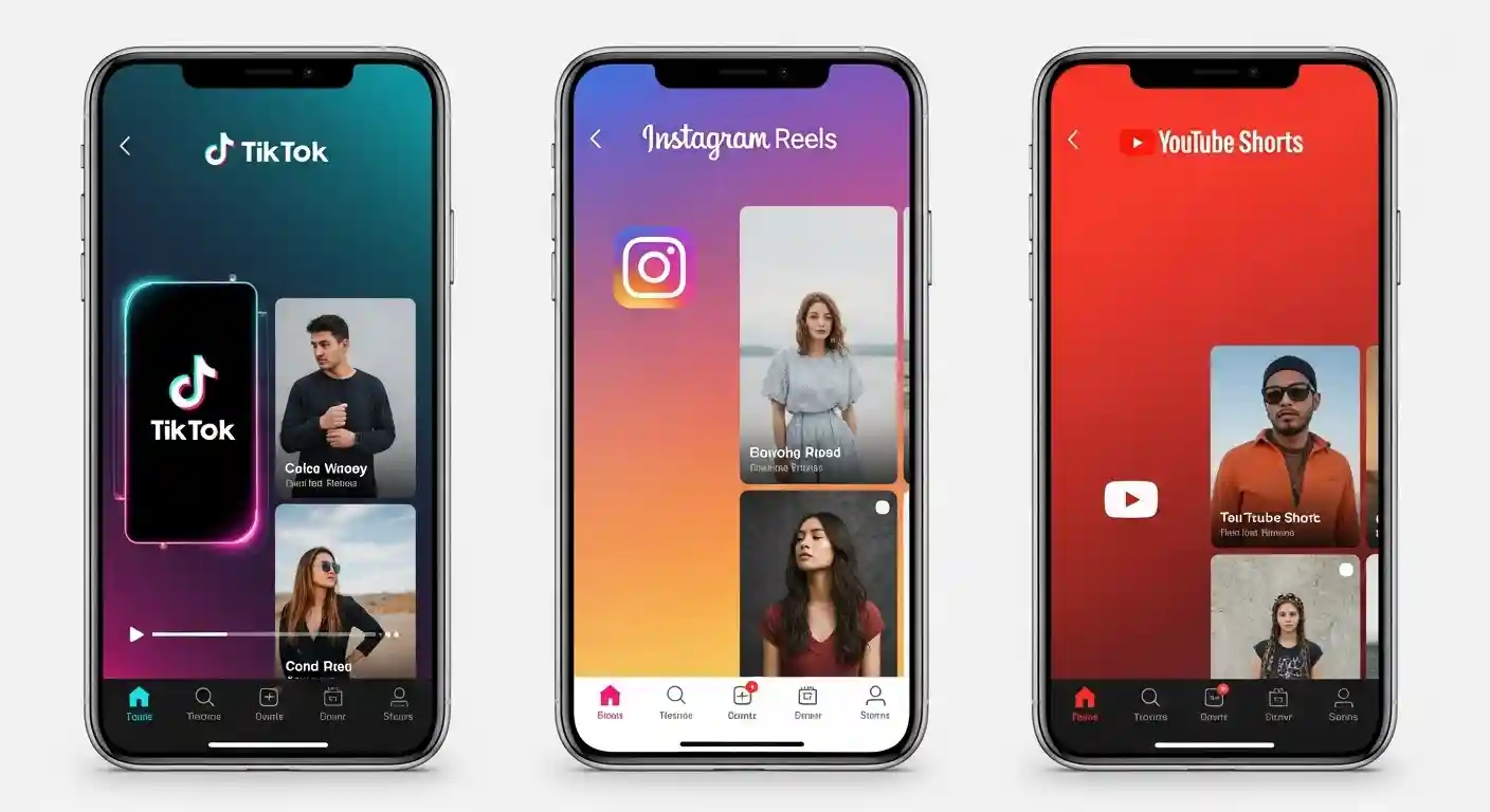 Social media platforms TikTok Instagram Reels and YouTube Shorts optimization strategies