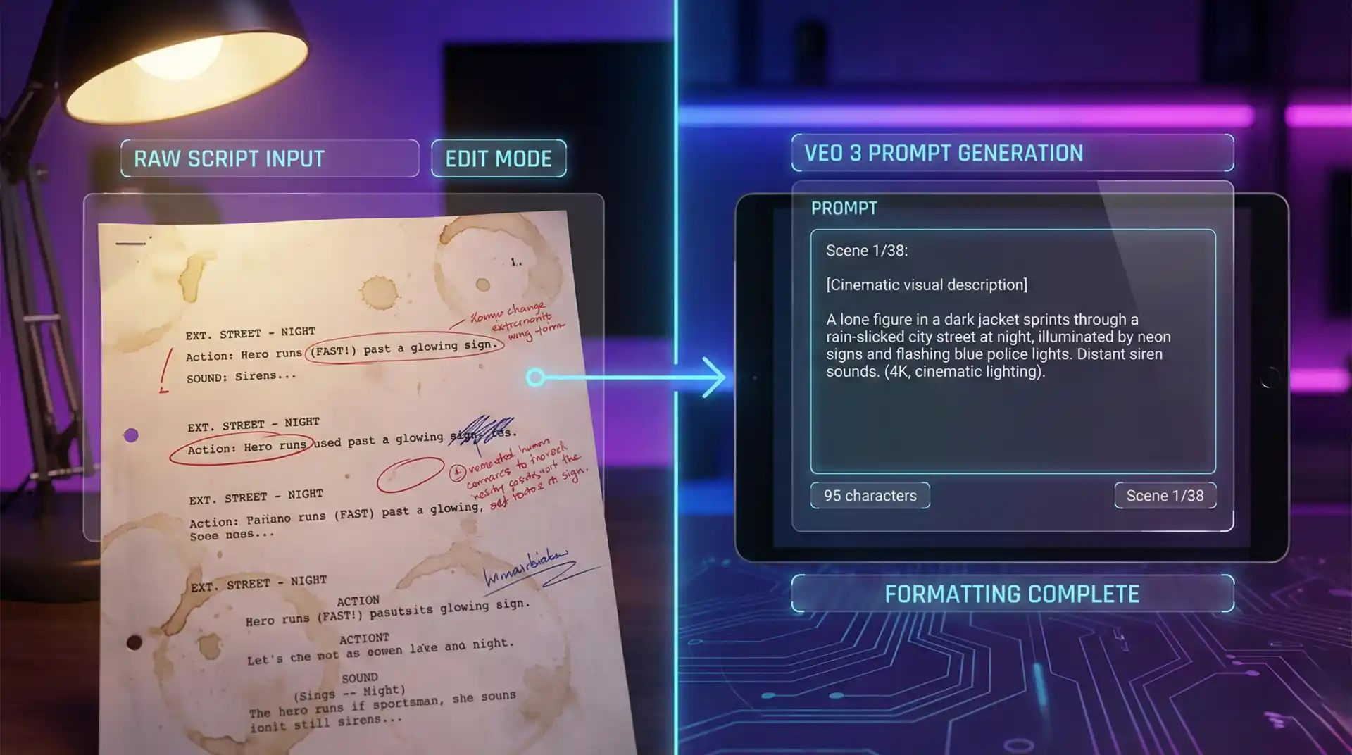 Complete Guide to Veo 3 Script Formatting